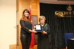 A plaquette of honour to Prof. Dr. Güler Ertan